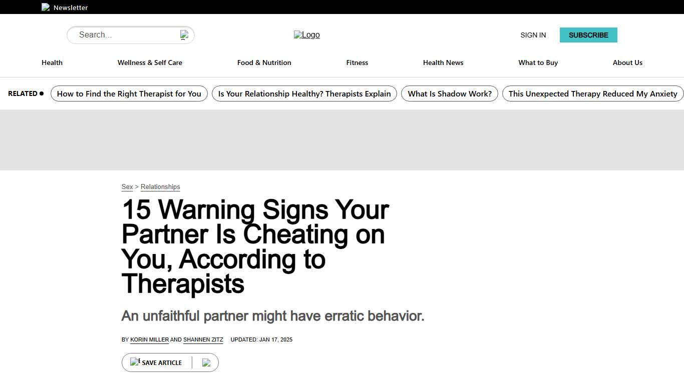 15 Signs of Cheating, According to Therapists
